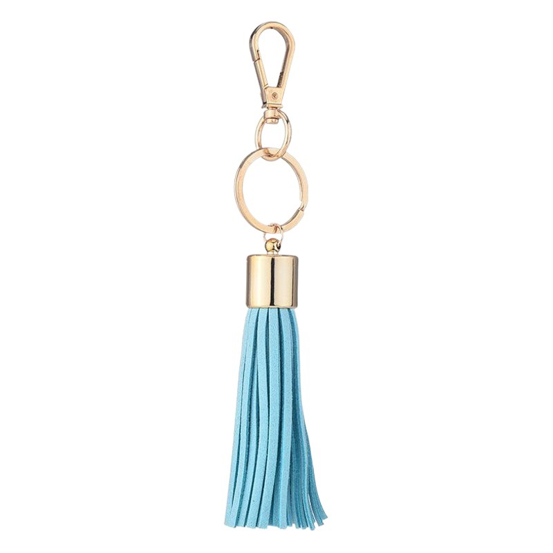 New Korean velvet large tassel key chain simple fashion bag pendant mobile phone shell hanging ear jewelry wholesale