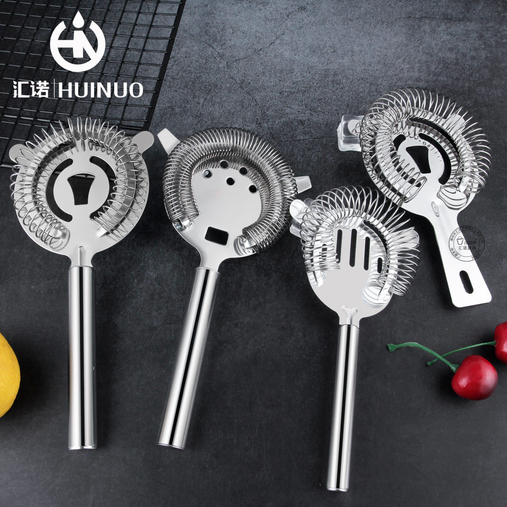 Picture of Factory direct supply 304 stainless steel ice filter bar cocktail mixers ice separator leakage ice filter