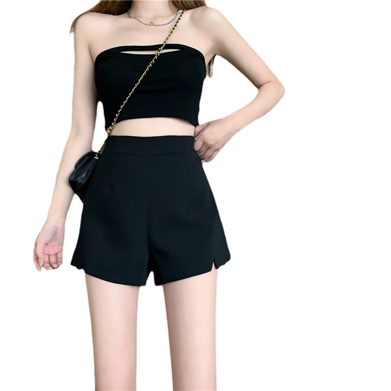 Picture of Simple and Comfortable Women's Summer Thin Casual Large Size Pear Shape High Waist Slimming Design Hot Pants