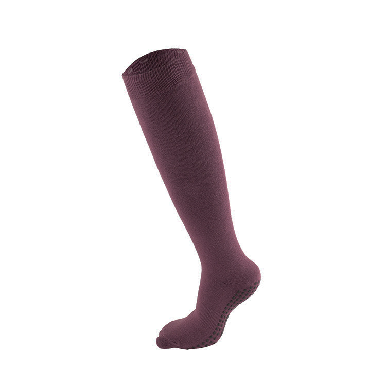 Picture of Cotton Yoga Mid-Calf Non-Slip Socks Calf Socks Wholesale Fitness Yoga Dance Sports Socks