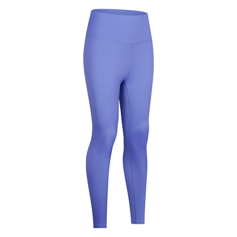 Picture of Spring and Summer New Style Nude Tight Yoga Pants High Waist Elastic Outer Wear Sports Fitness Nine-Point Pants for Women Dl186