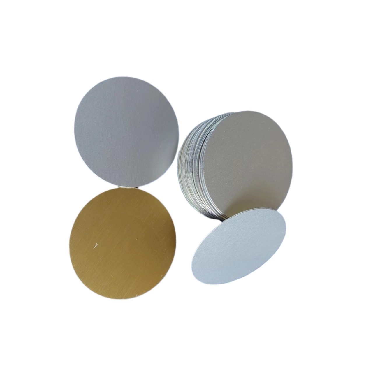 Picture of Aluminum Foil Gasket Pressure Sensitive Gasket Foam Bottle Cap Sealing Film Waterproof Breathable Electromagnetic Sensor Sealing Aluminum Foil Gasket