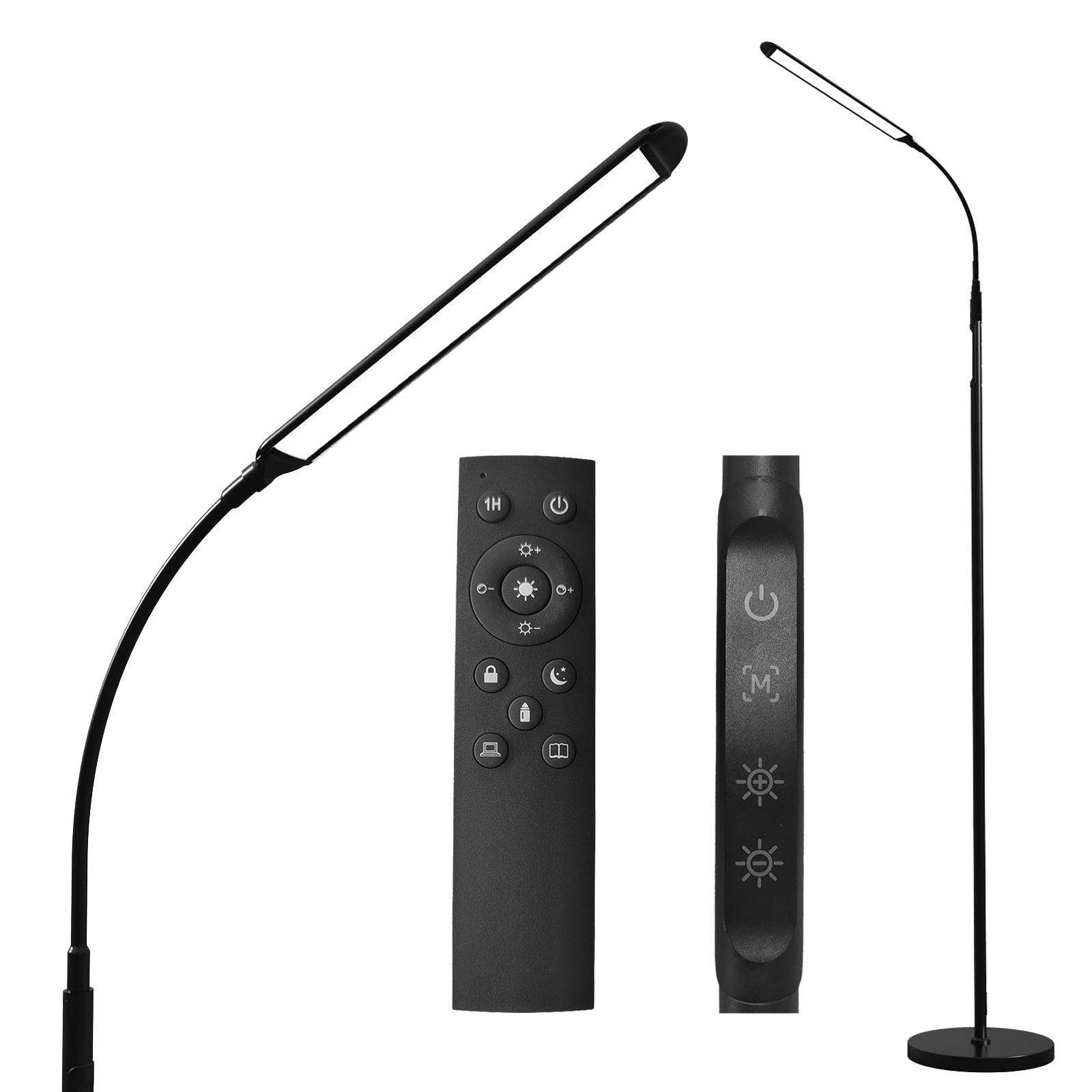 Picture of Cross-border led dormitory students learn eye protection vertical desk lamp living room advanced sense study bedroom bedside floor lamp