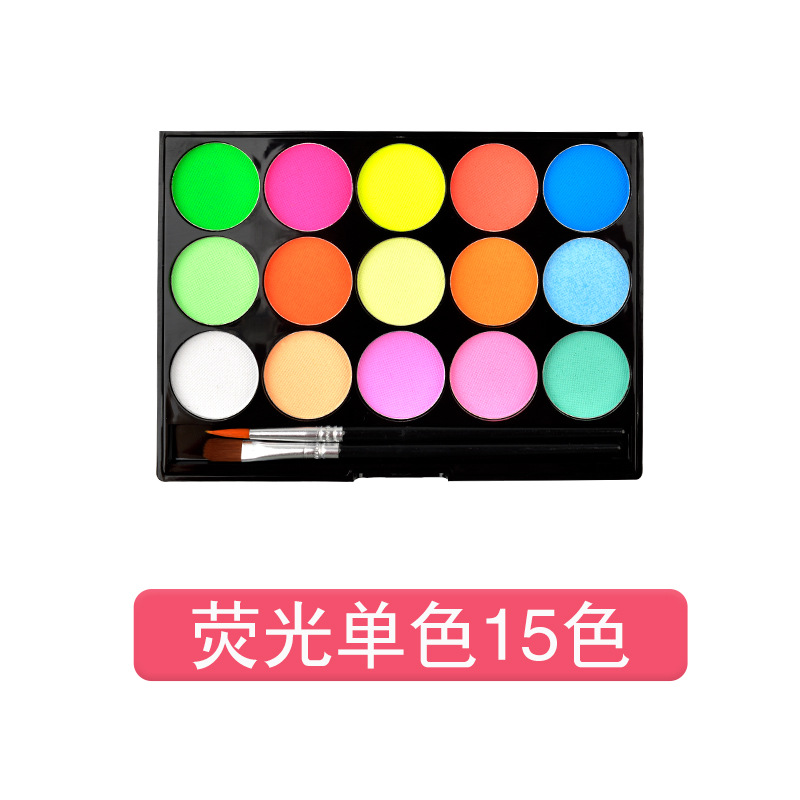 Picture of Children's Human Face Painting suit Festival Comic-Con Makeup 3D Painting Pigments Water-soluble Washable Pigments