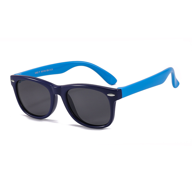 Picture of Factory new spot wholesale silicone UV protection sunglasses baby glasses polarized children sunglasses 802