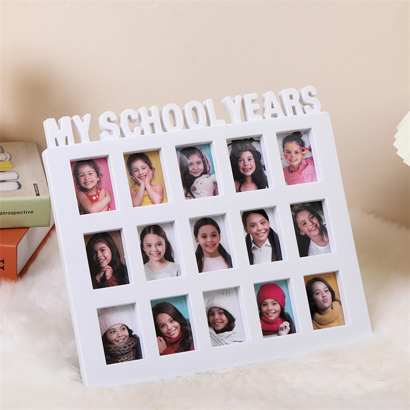 Cross-border 15 Miyagi myschoolyears Growth Certificate Photo Children's Grade Record Small Class Senior high school PVC Photo Frame