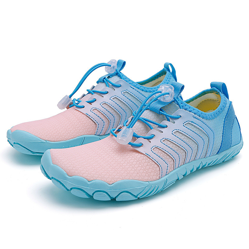 Four Seasons Fitness Swimming Shoes for Couples, Wading and River Tracing Shoes, Fitness Sneakers, Amphibious Thick-Soled Beach Shoes