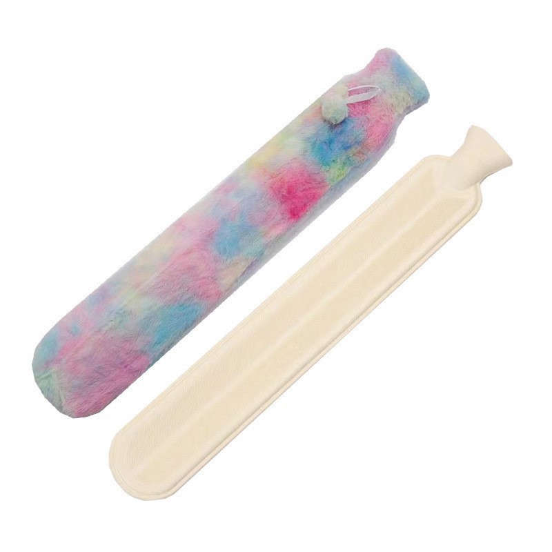 Picture of Belt hot compress warm hand water bag warm shoulder neck plush rubber hot water bag Flushing strip warm hand treasure spot wholesale
