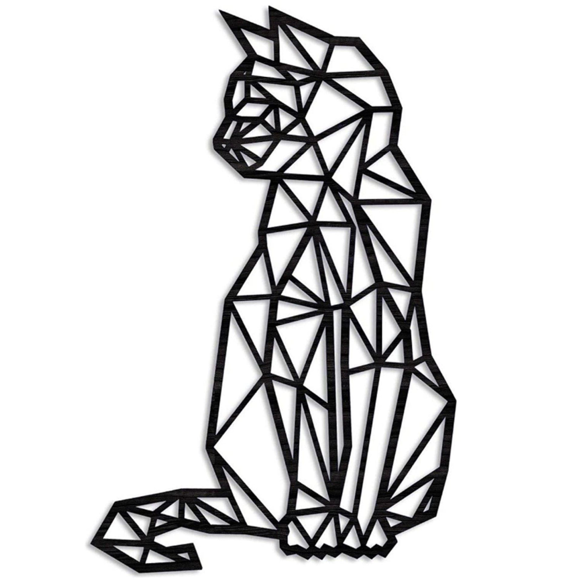 Cross-border independent station Amazon metal wall art cat indoor home decoration Crafts Home creative ornaments