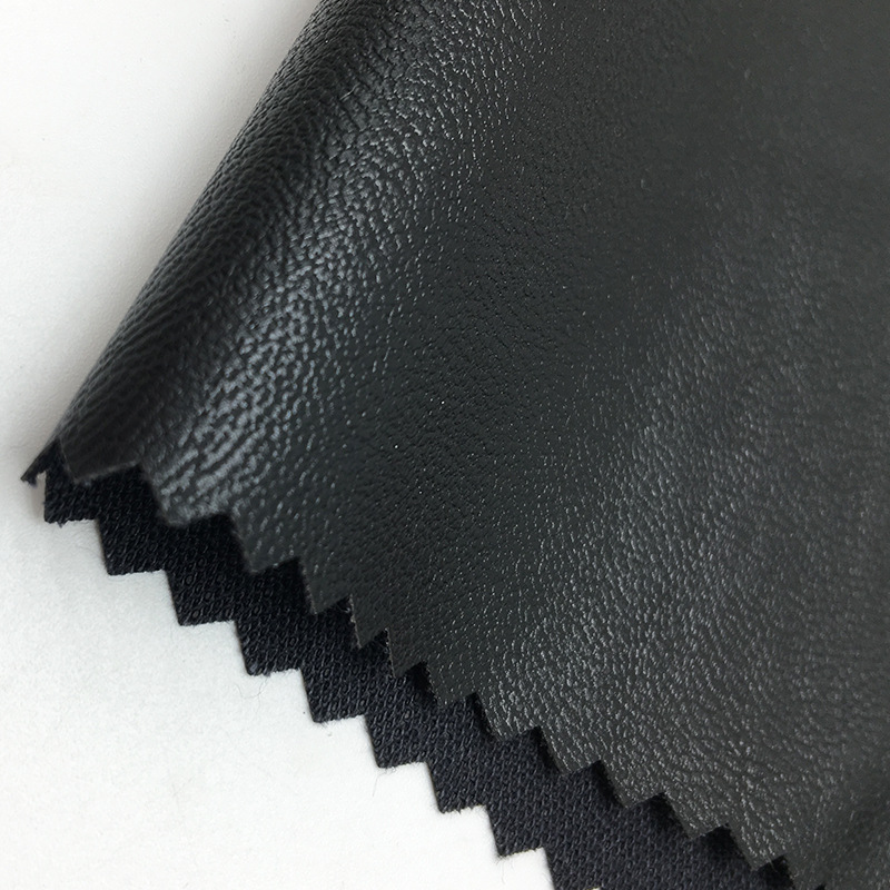 Picture of Spot wholesale factory wholesale Chimera 0.4 full viscose garment leather PU leather jacket leather skirt leather pants leather