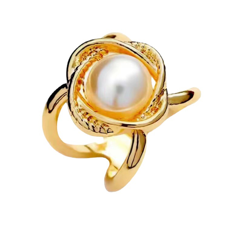 Picture of South Korea multi-functional scarf buckle high-grade Pearl fashion new Camellia windbreaker belt buckle high-end jewelry wholesale