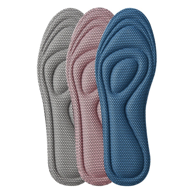 Picture of Insole wholesale thickened massage shock absorption sweat-absorbing military training insole flat foot correction insole arch sports insole
