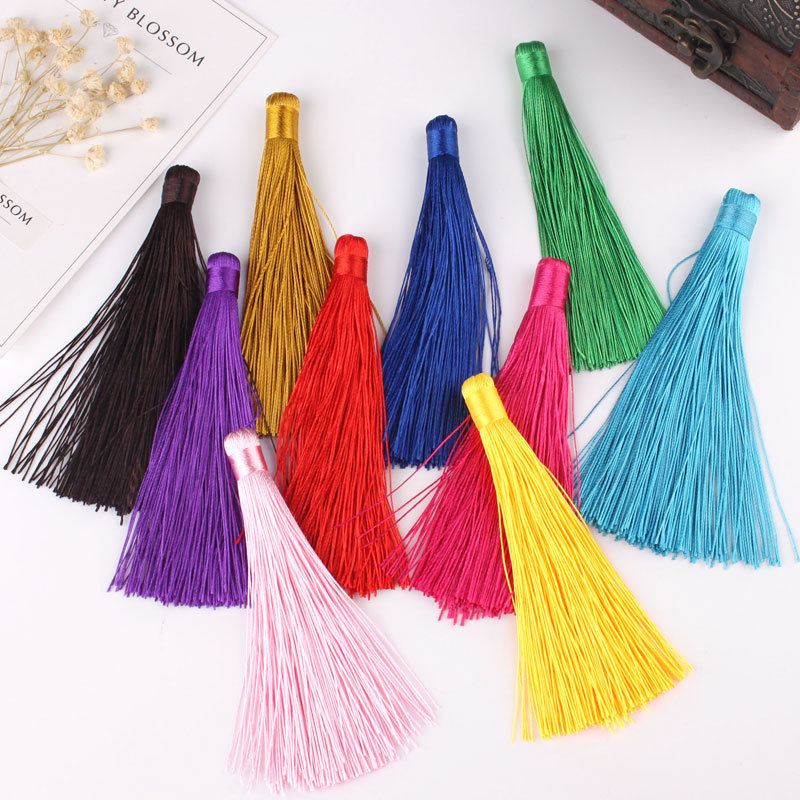 Picture of Chinese Knot Tassel Tassel DIY Weaving Handmade Car Pendant Accessories Semi-Finished Safe Pendant Lanyard Decoration
