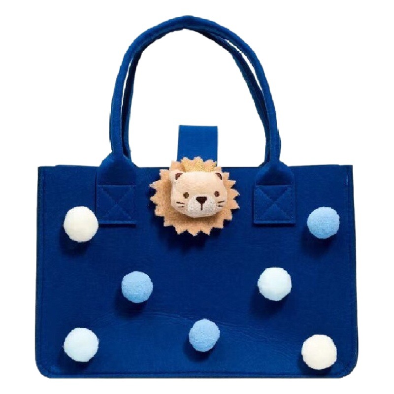 Net red felt bag with hand gift bag felt shopping bag Baby Full Moon gift 100 days banquet return gift tote bag