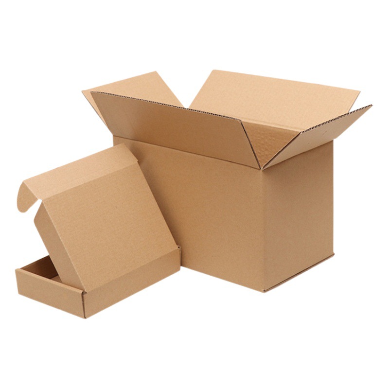 Tianjin factory printing logistics turnover box carton file box color drawer box heaven and earth cover display carton