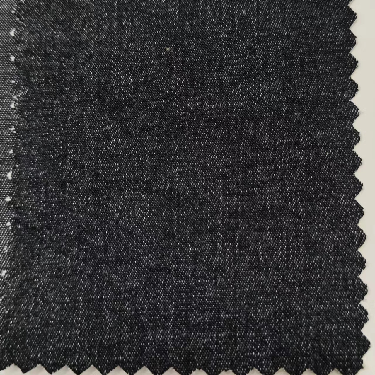 Picture of 32 plain cotton stretch Denim fabric 4.5 Ann denim shirt pants skirt Denim fabric hot sale