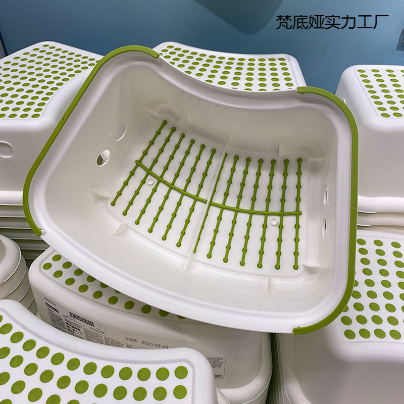 Picture of Children's stool, home bathroom stool, baby non-slip footrest, footrest, toilet stool