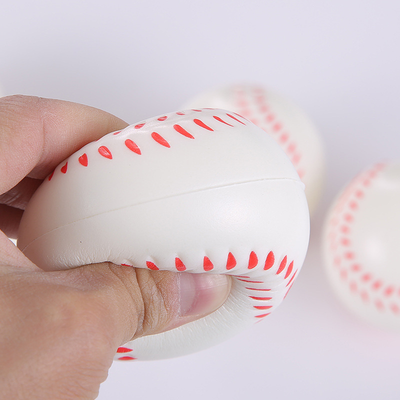Picture of 6.3cm cm sponge baseball foam sponge PVC foam soft ball primary school children Entertainment beginner training