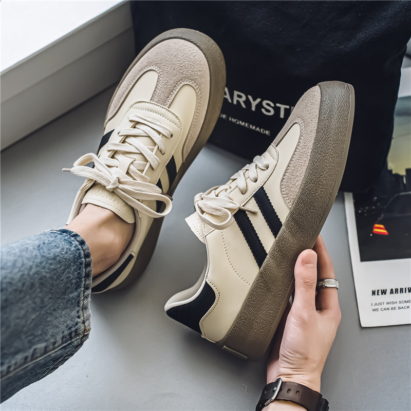 Men's shoes, trendy shoes, ins Internet celebrity hit Agande training shoes, boys' niche, 2025 versatile flat shoes, men's models