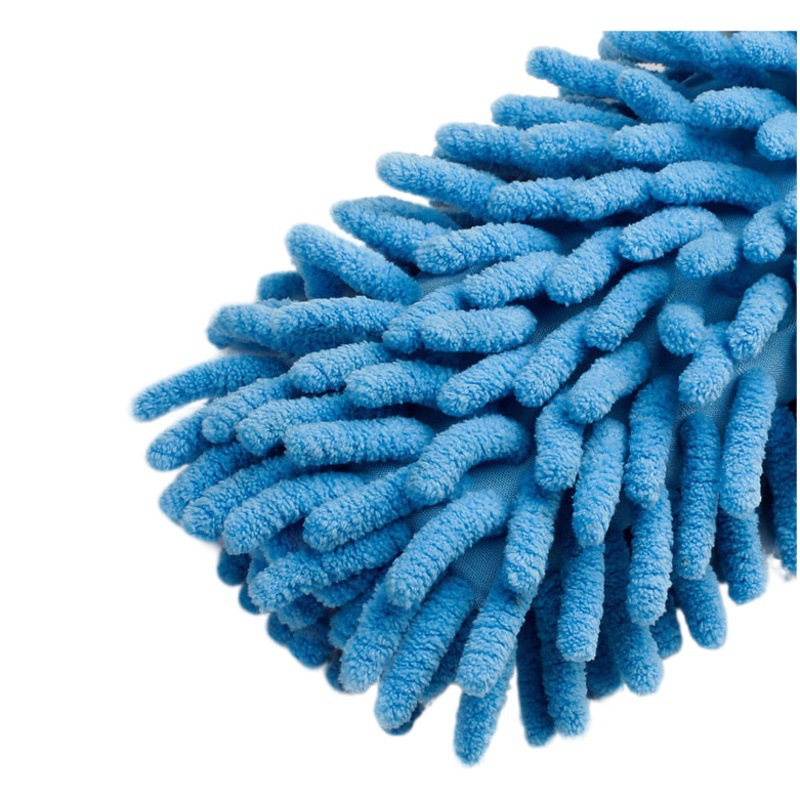 Picture of Chenille double-sided flexible retractable household electrostatic duster desktop household cleaning feather duster wholesale