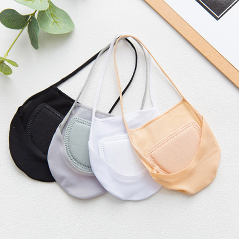 Japanese new summer thin sling ladies cotton boat socks wholesale independent packaging half palm invisible solid color socks