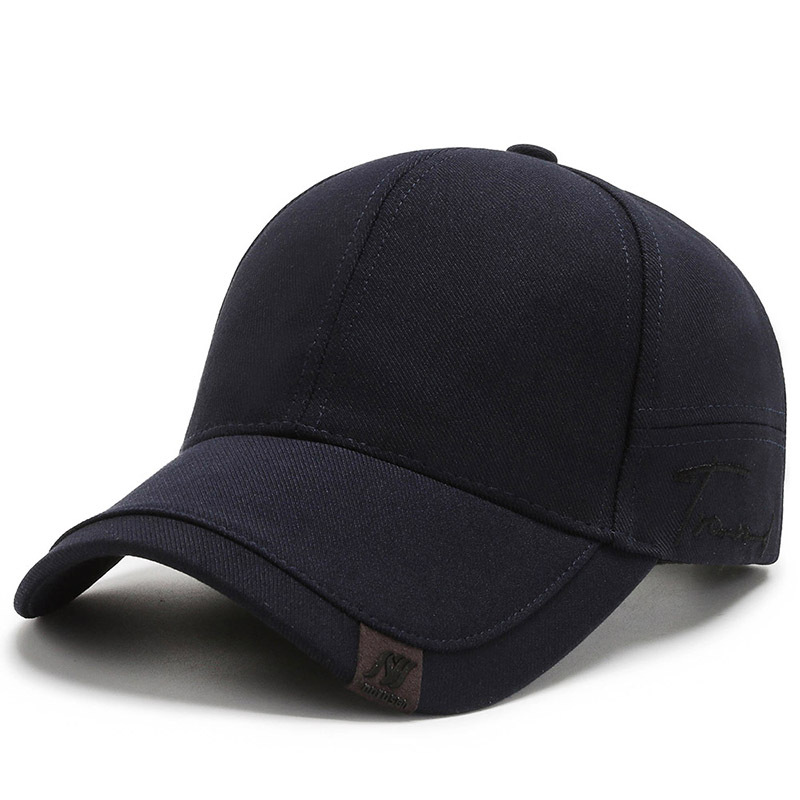 Picture of Hat Men's Trendy Sunshade Cap Korean Style Men's Sun Hat Black ins Trendy Simple Casual All-match Baseball Cap
