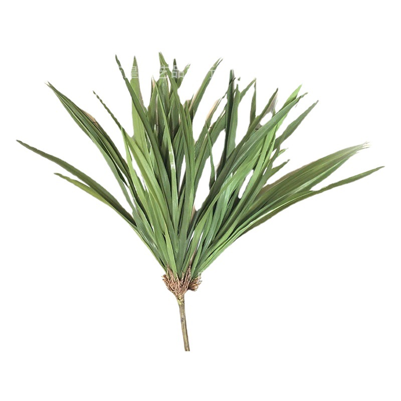 Artificial orchid grass orchid grass plant wall accessories orchid flower leaf simulation fern leaf water plant plastic garden decoration