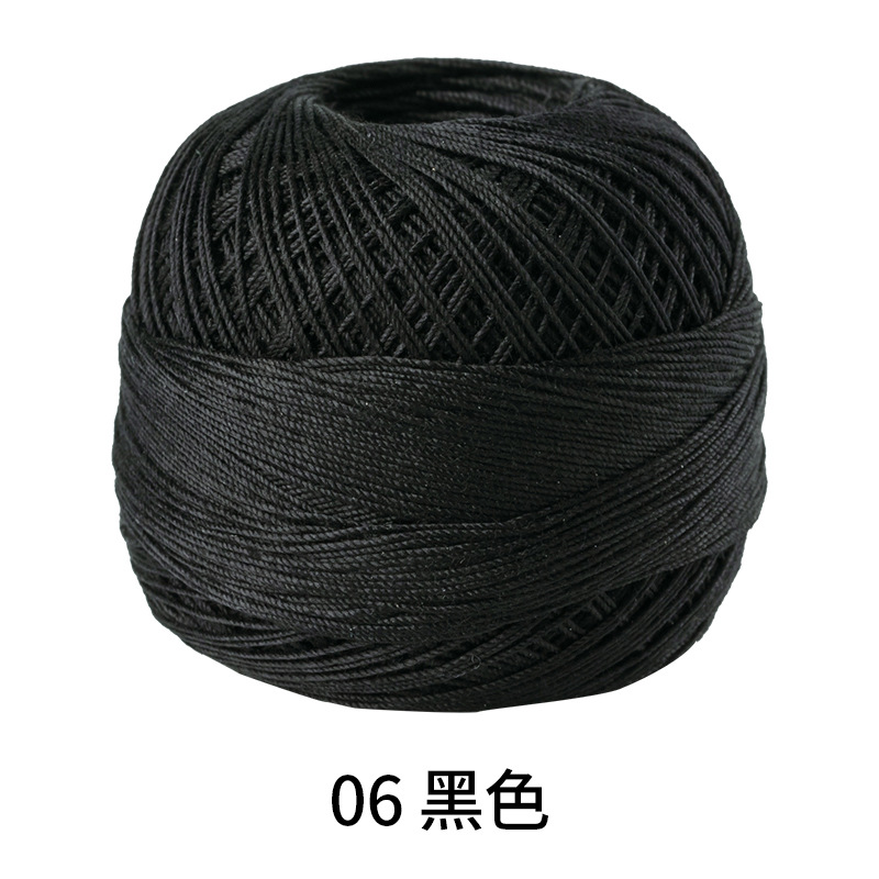 Picture of Color picking No. 10 micro hook lace thread hand-woven 40# fine wool crochet woven hand ball