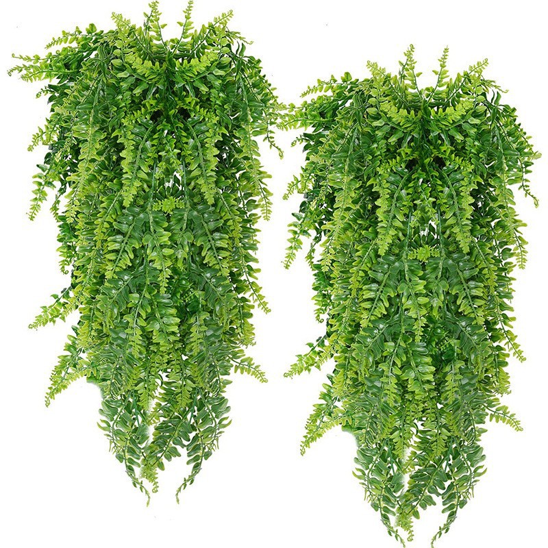 Picture of Amazon Simulation Wall Hanging Persian Grass Rattan Artificial Hanging Fern Vine Hanging Green Plant