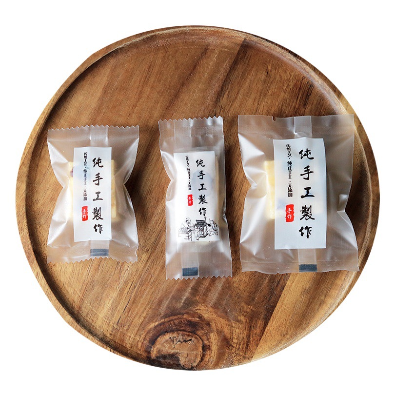 Milk Date Snowflake Crisp Packaging Bag Self-sealing Cookie Cow Cracker Machine Sealing Bag Mid-Autumn Moon Cake Egg Crisp Packaging Bag