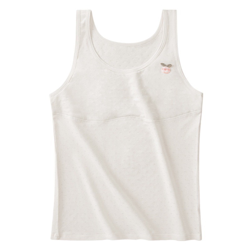 Strict Selection of Underwear for Girls in Development Stage Primary School Girls 8-14 Years Old Vest One-Stage Girls' Underwear Vest