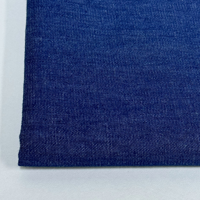 Picture of in stock Cotton Plain Non-Ellitic 32x 32 Denim Fabric Washed Cotton Garment Handbag Shoes Hat Denim Fabric