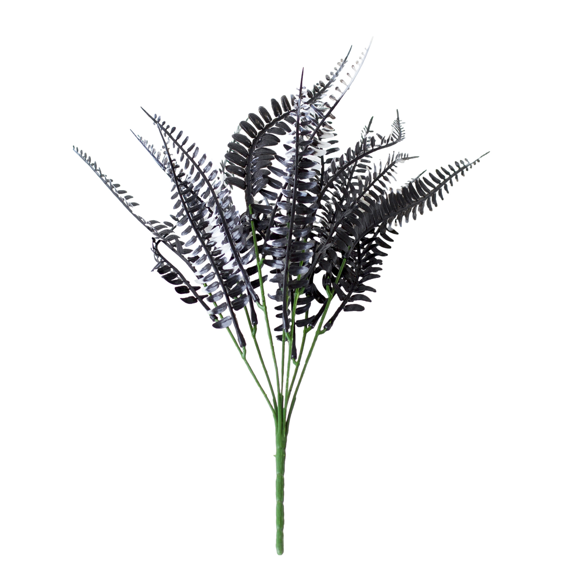 Picture of Artificial flowers seven-pronged Persian grass leaves Boston ferns ferns indoor and outdoor flowers
