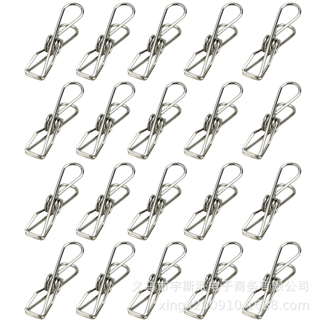 2022 new Amazon multifunctional stainless steel clothes pin multifunctional clip hook clothes peg manufacturers wholesale