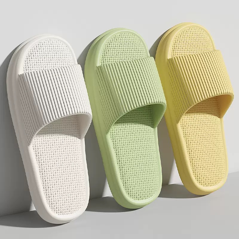 Slip Slippers Women's Summer Household Wholesale Men's Indoor Thick Bottom Home Bathroom Non-Slip Supermarket Eva Sandals