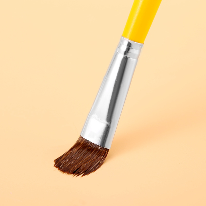 Picture of Wolf brush oil brush 6 sets of watercolor acrylic flat brush art painting tools gouache paint brush