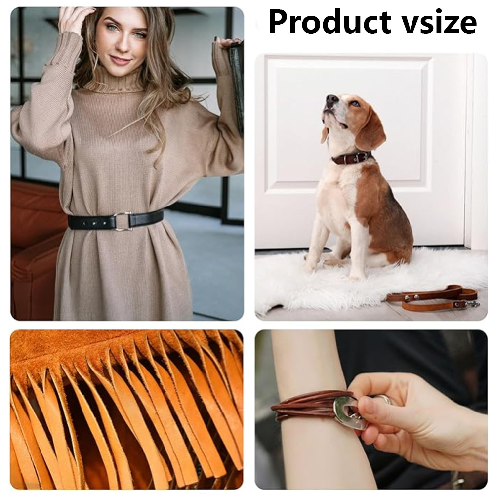 Picture of Leather leather belt pet rope width 5CM long 200CM bag making material wear-resistant scratch-resistant pvc manufacturers