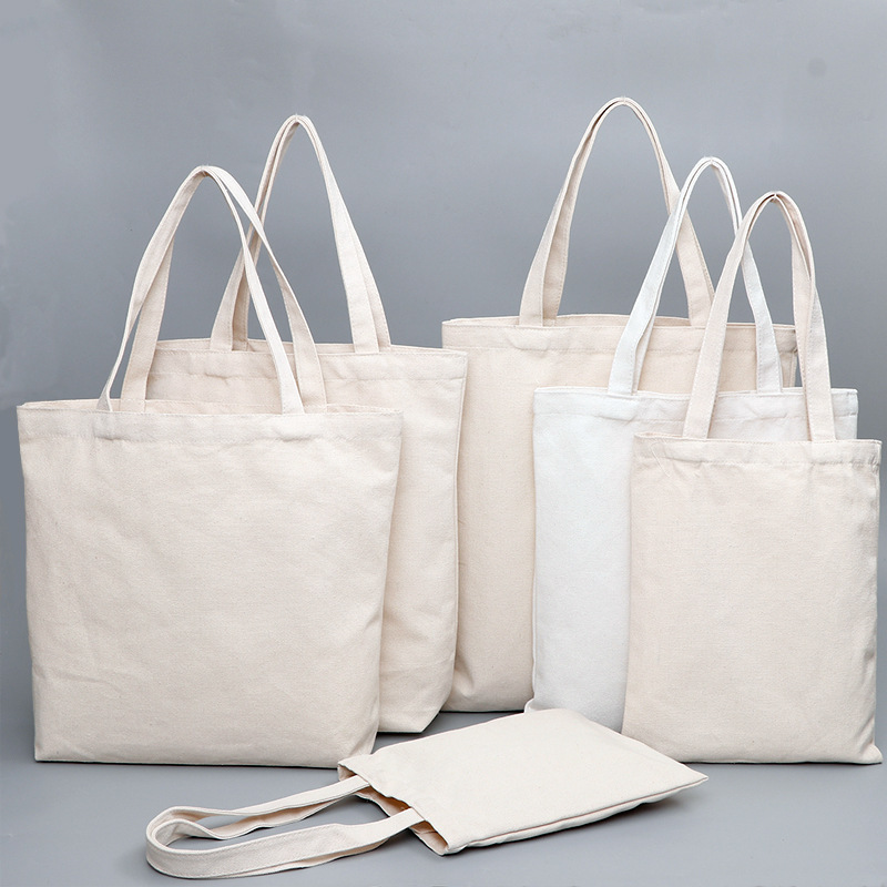 Professional custom advertising shopping cotton bag art shoulder canvas bag spot blank portable student canvas bag