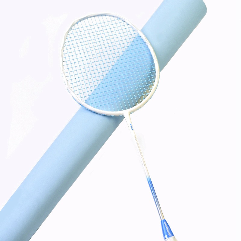 Guangyu Lightweight 5U Badminton Racket for Adults, Carbon Badminton Racket for College Students, Amateur Training Badminton Racket