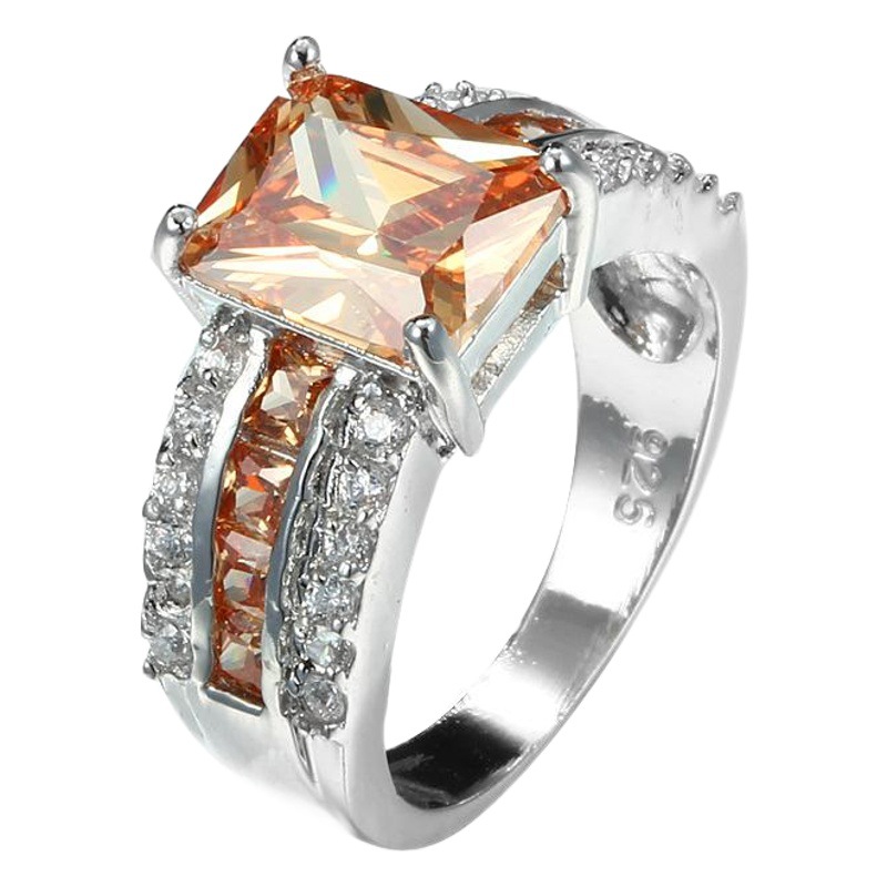 Cross-border ebay AliExpress wish explosions ring Europe and the United States fashion zircon jewelry manufacturers foreign trade supply in stock