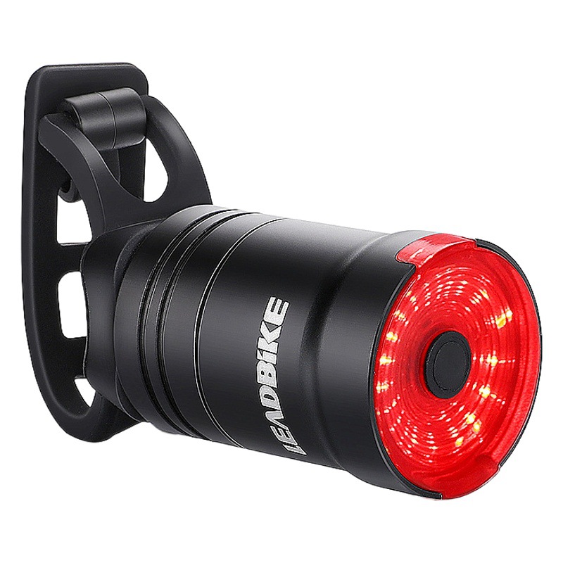 Bicycle tail light induction brake induction light night riding road mountain bike light USB charging tail light