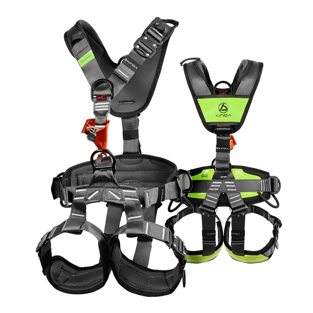Xinda Five-Point Full-Body Safety Belt for High-Altitude Work, Air Conditioning Installation, Outdoor Mountaineering and Rock Climbing Rescue Equipment National Standard