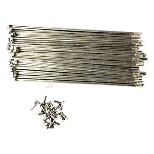 No. 14 304 stainless steel bicycle spokes 14G mountain bike spokes 14K electric car strip road bike steel wire