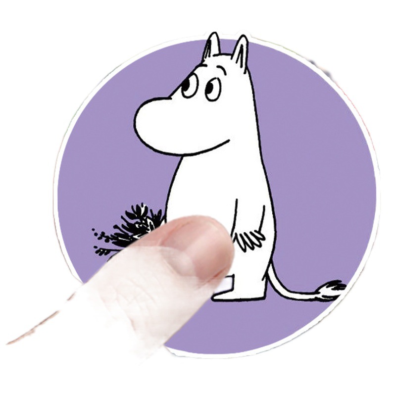 50 Hippo Graffiti Stickers Personalized Cartoon Animation DIY Laptop Skateboard Water Cup Luggage Sticker Waterproof