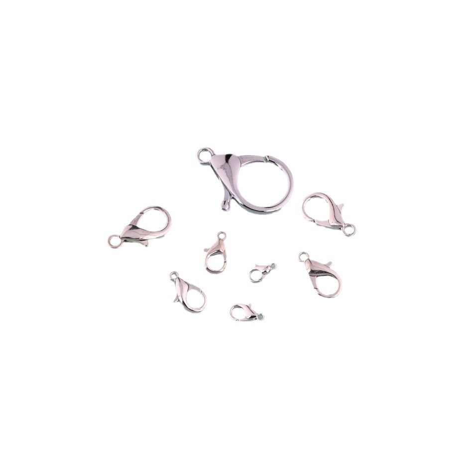 Picture of Metal Alloy Lobster Clasp DIY Jewelry Bracelet Necklace Ending Connection Buckle Multi-Color Multi-Specification Material Accessories