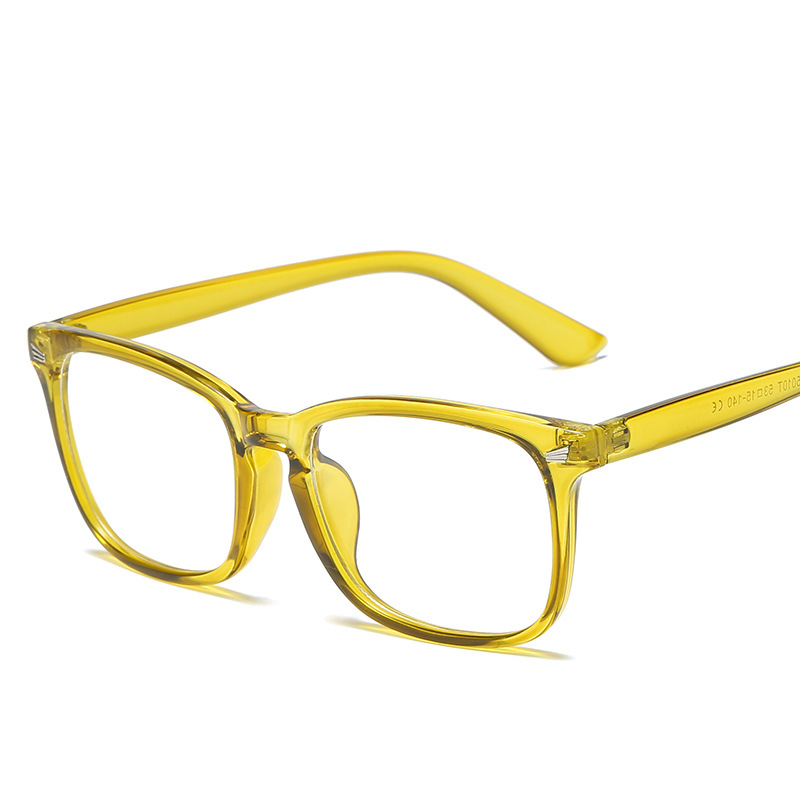 Picture of Jite 5010 Flat Simple Square Glasses Frame Full Frame Glasses Rivet Anti-Blue Light Glasses