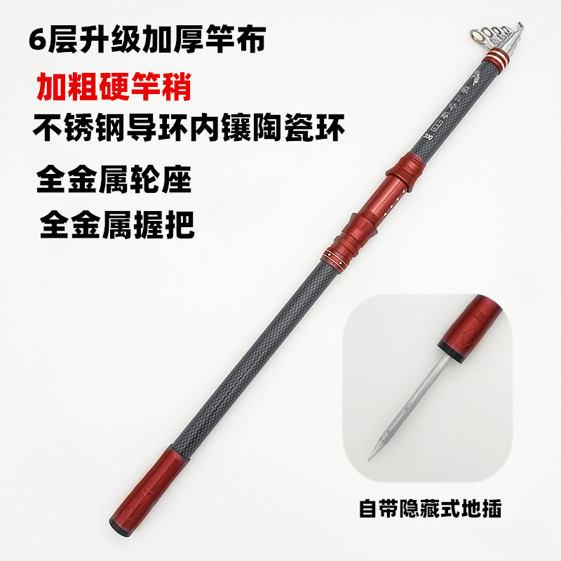 Picture of Sea rod fishing rod wholesale long throw rod fishing rod sea rod full set fishing rod suit fishing gear fishing rod cross-border fishing gear rice