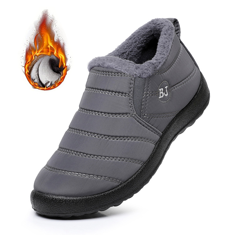 Picture of Cross-Border Dropshipping Cotton Shoes, Winter Snow Boots, Fleece-Lined Thick Cotton Boots, Ultra-Light Warm Casual Walking Shoes, Lightweight and Warm