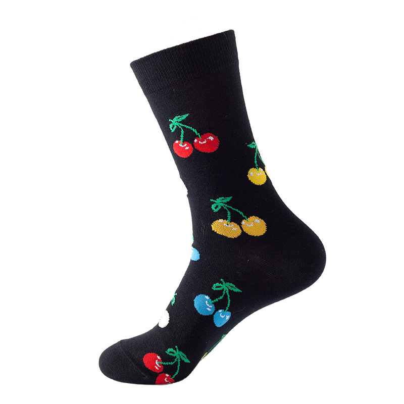 Picture of Amazon new tube socks children European and American ins wind fruit autumn and winter net red trend socks cotton manufacturers wholesale
