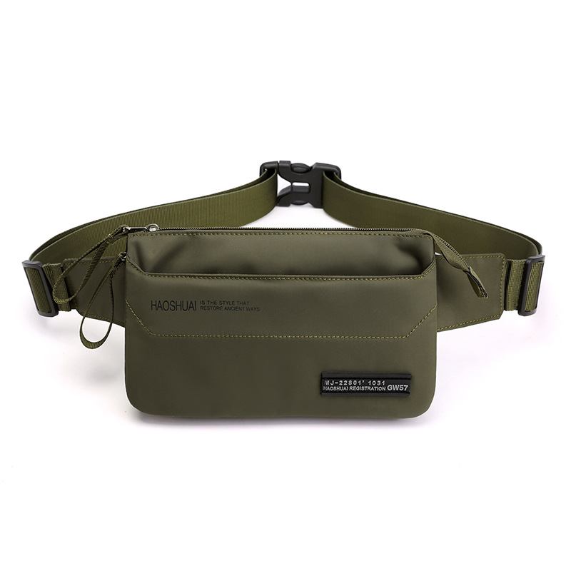 Picture of Factory direct new outdoor sports personal waist bag trend men's chest bag messenger bag multi-functional storage bag
